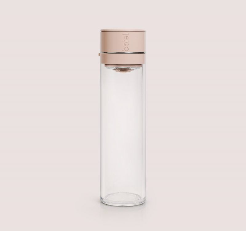 Botell smart water bottle app nude blush