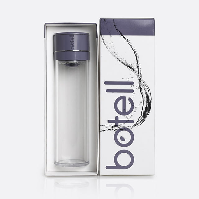 Botell smart water bottle app Midnight Purple